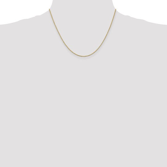 10kt Yellow Gold 1.1mm Box Chain