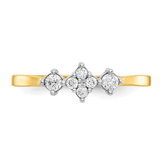 10kt Yellow Gold CZ Ring