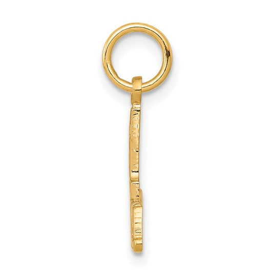 10KT Yellow Gold #1 GRANDMA Charm