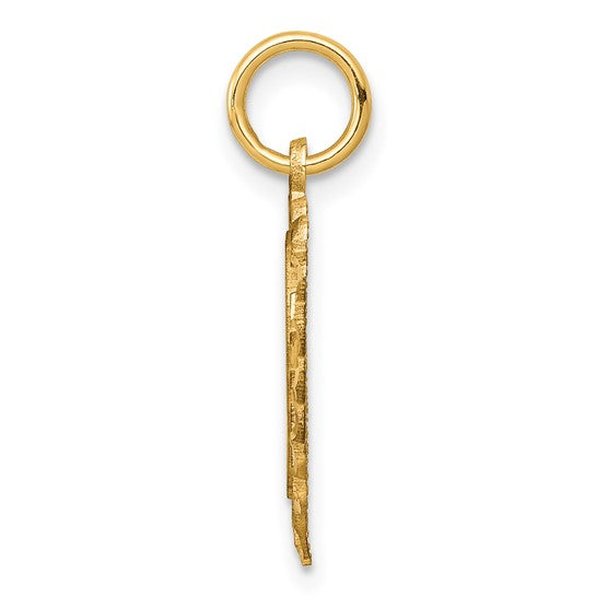 10kt Yellow Gold Heart Charm