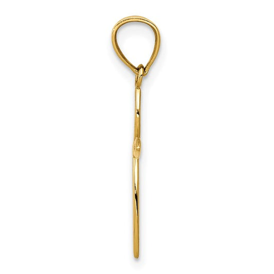 10kt Yellow Gold Passion Cross Charm
