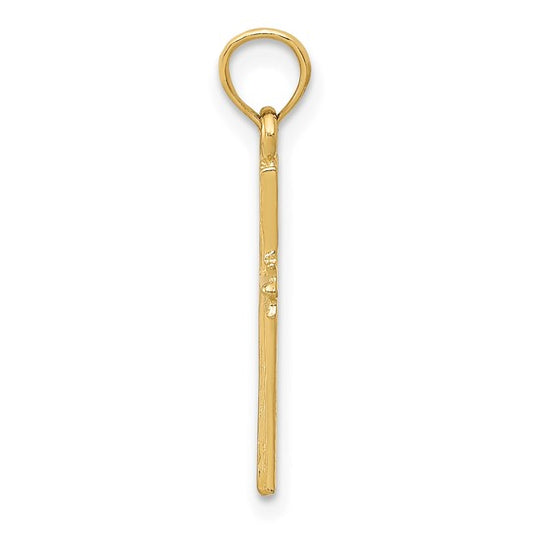 10KT Yellow Gold Cross Pendant