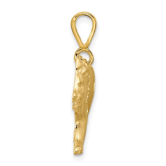 10kt Yellow Gold Lion Charm
