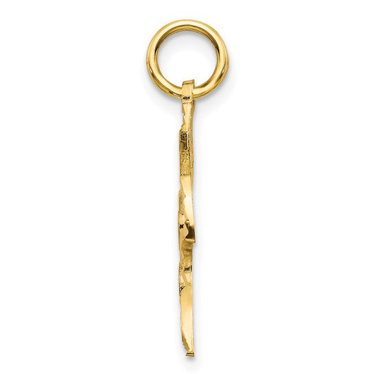 10kt Yellow Gold Dove Charm