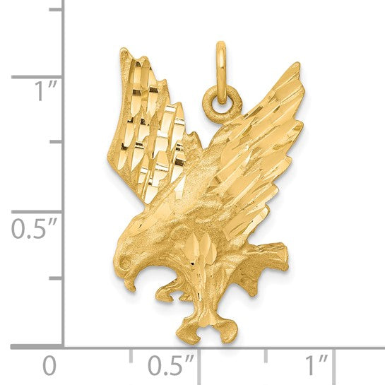 10kt Yellow Gold Eagle Charm