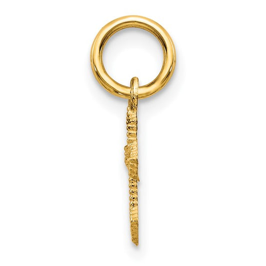 10kt Yellow Gold Cross Charm