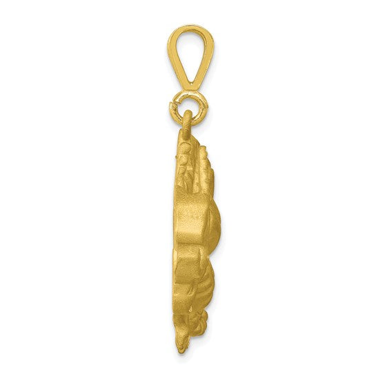 10kt Yellow Gold Dragon Pendant