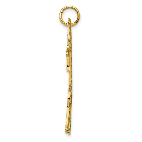 10kt Yellow Gold Giraffe Charm