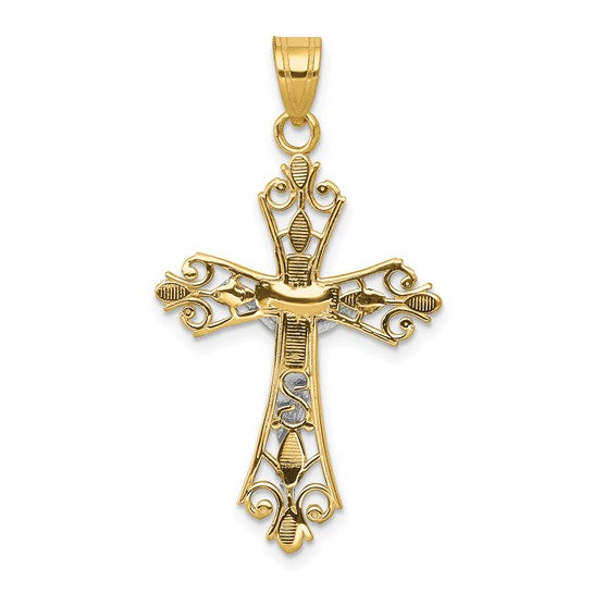 10KT Two-tone Pendant