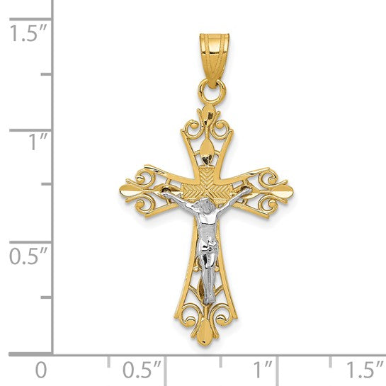 10KT Two-tone Pendant