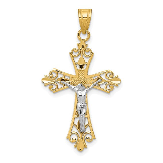 10KT Two-tone Pendant