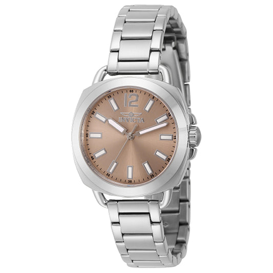 Invicta Women's 46345 Wildflower Quartz 3 Hand Light Pink Dial Watch