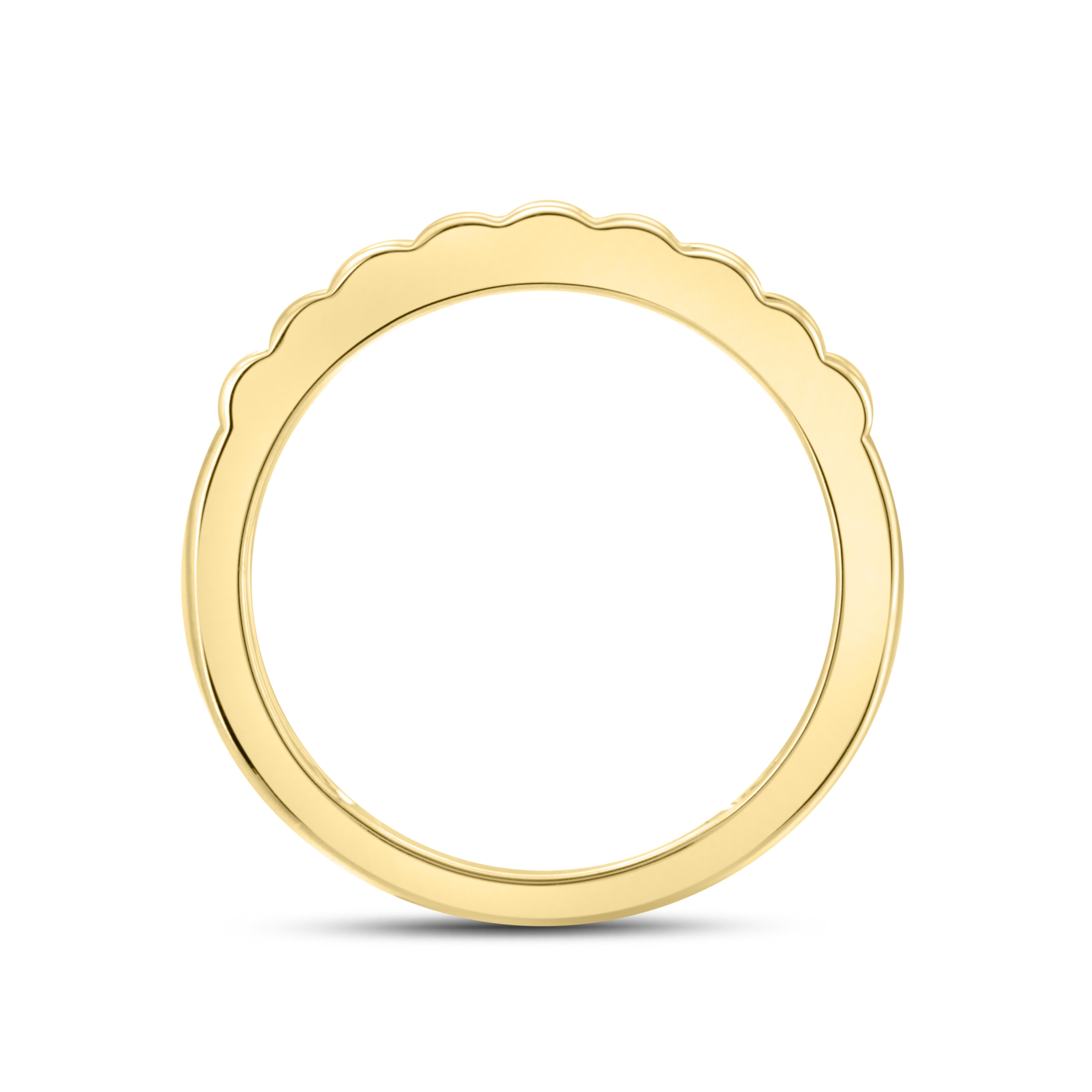 14kt yellow gold 0.52 CTW LADIES Diamond Band