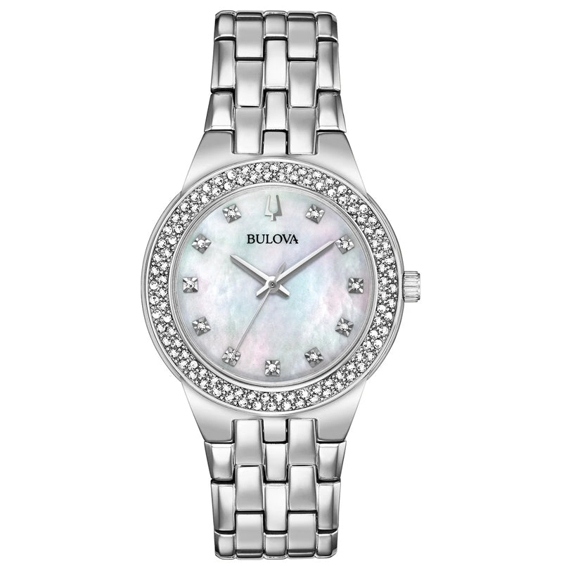 Bulova women’s watch & necklace set