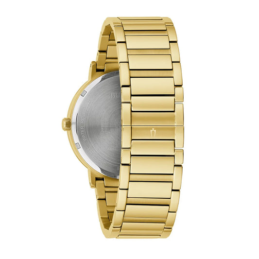 Bulova 42MM Black Guadalupe Natural Diamond Dial Watch