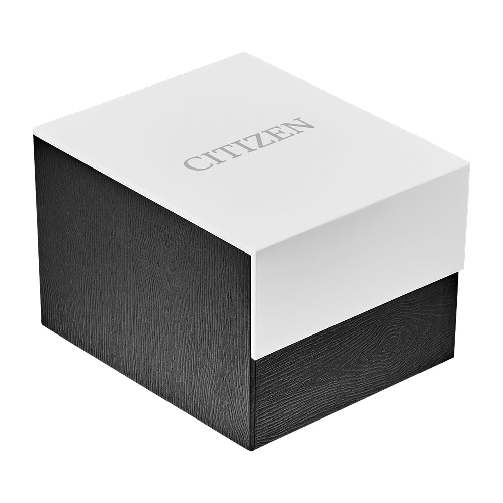 Citizen Eco-Drive Crystal Champagne Dial Gold-Tone Watch | 30mm | FE1147-79P