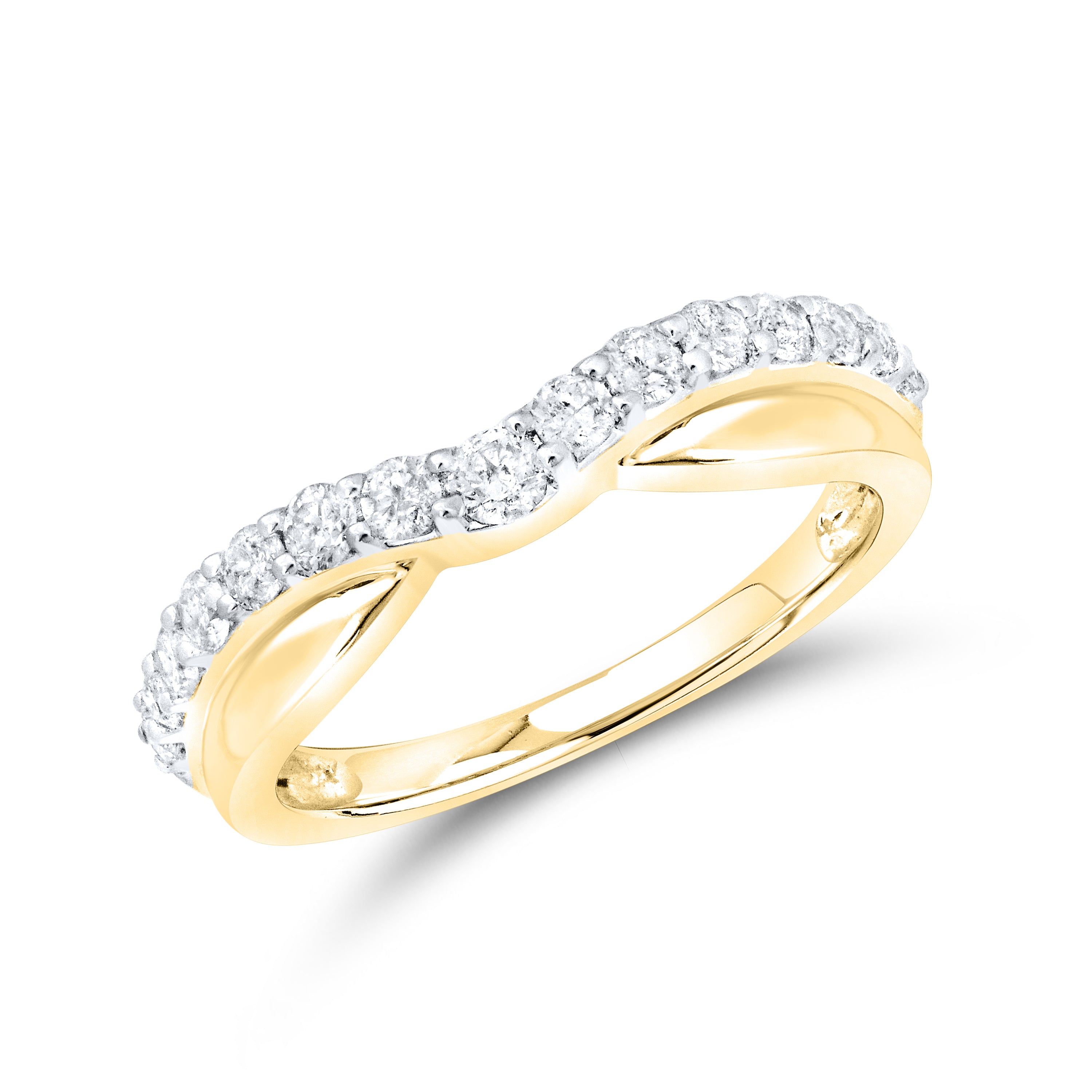 14kt Yellow Gold 0.50 ctw Diamond Ladies band