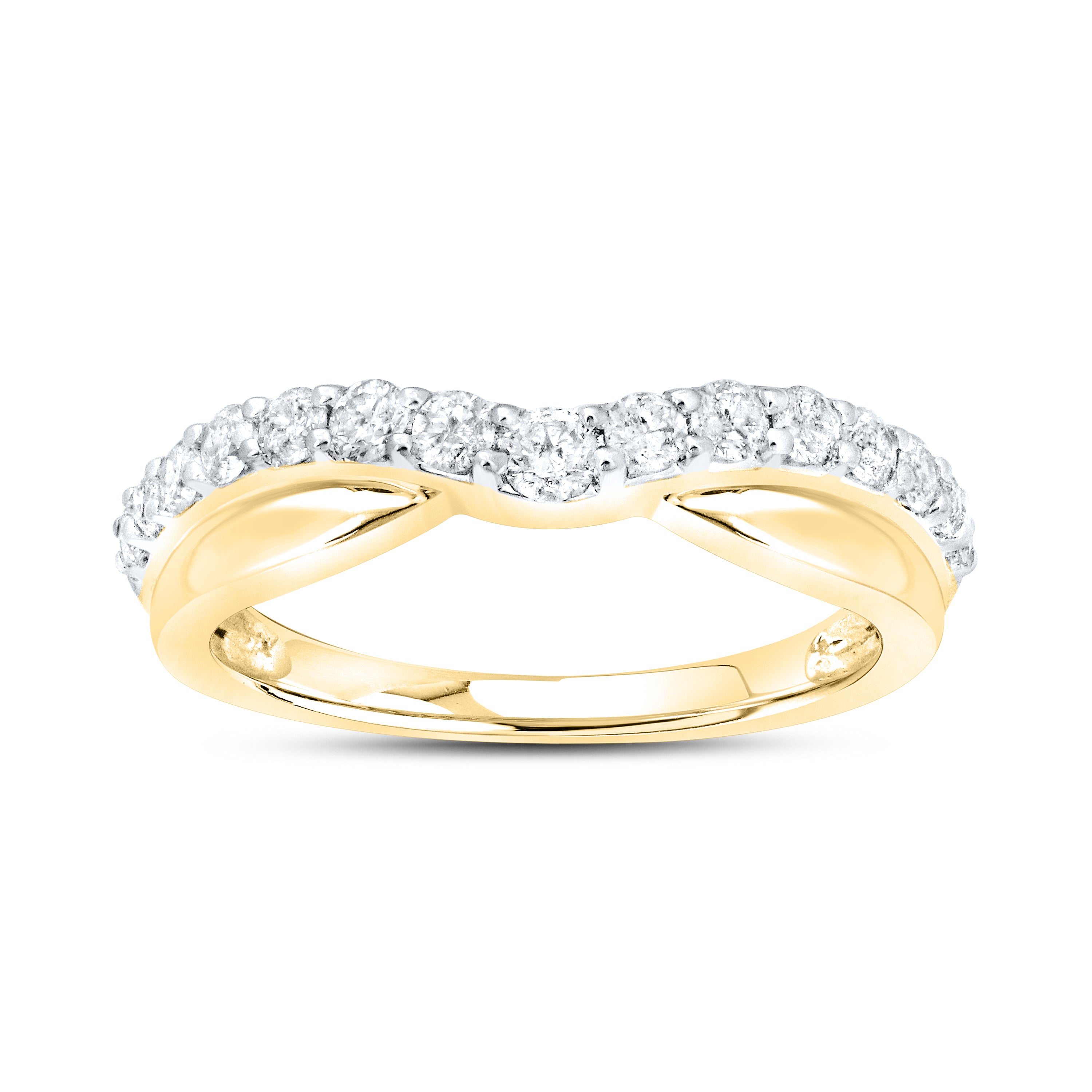 14kt Yellow Gold 0.50 ctw Diamond Ladies band