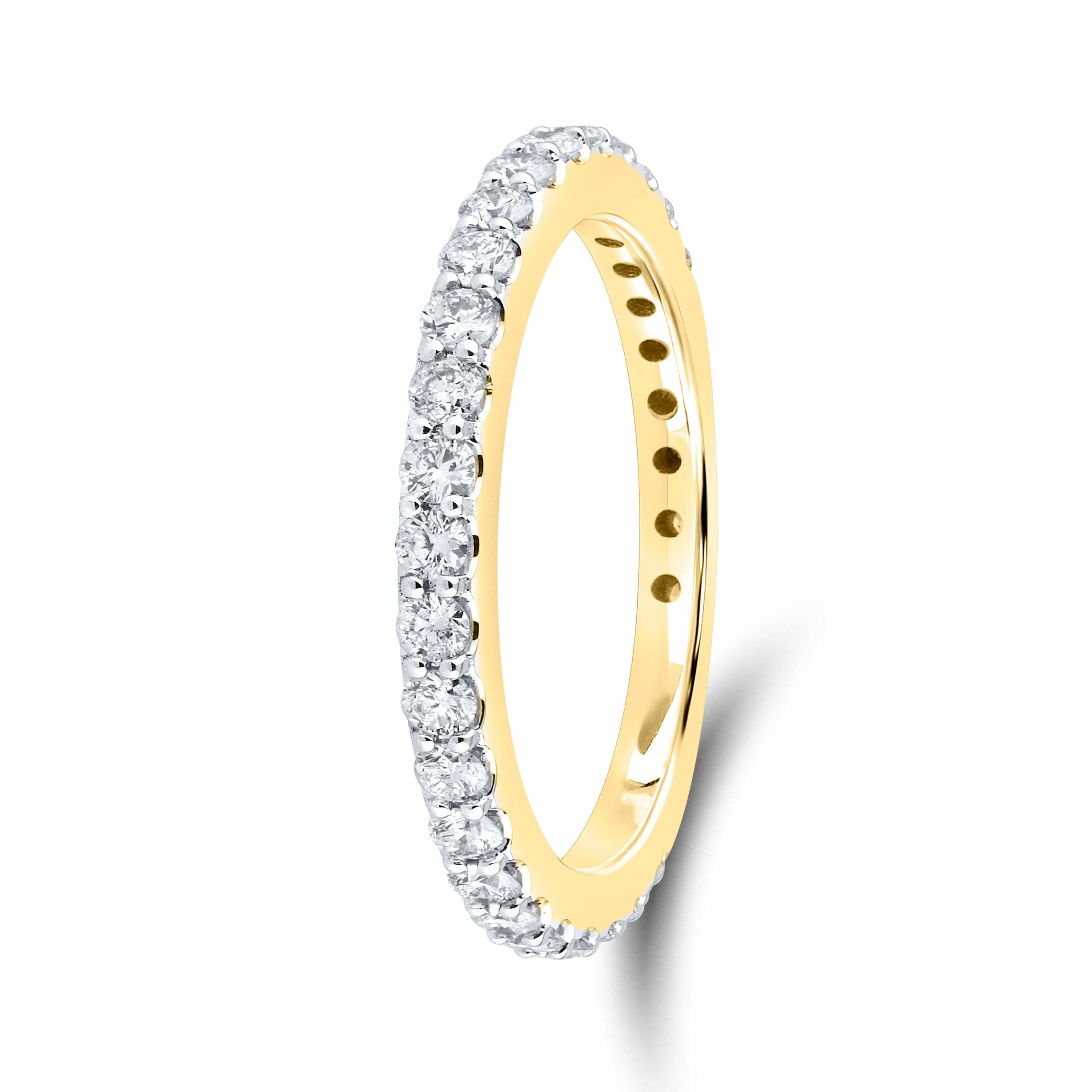 10KT Yellow Gold 0.49 ctw Diamond Band