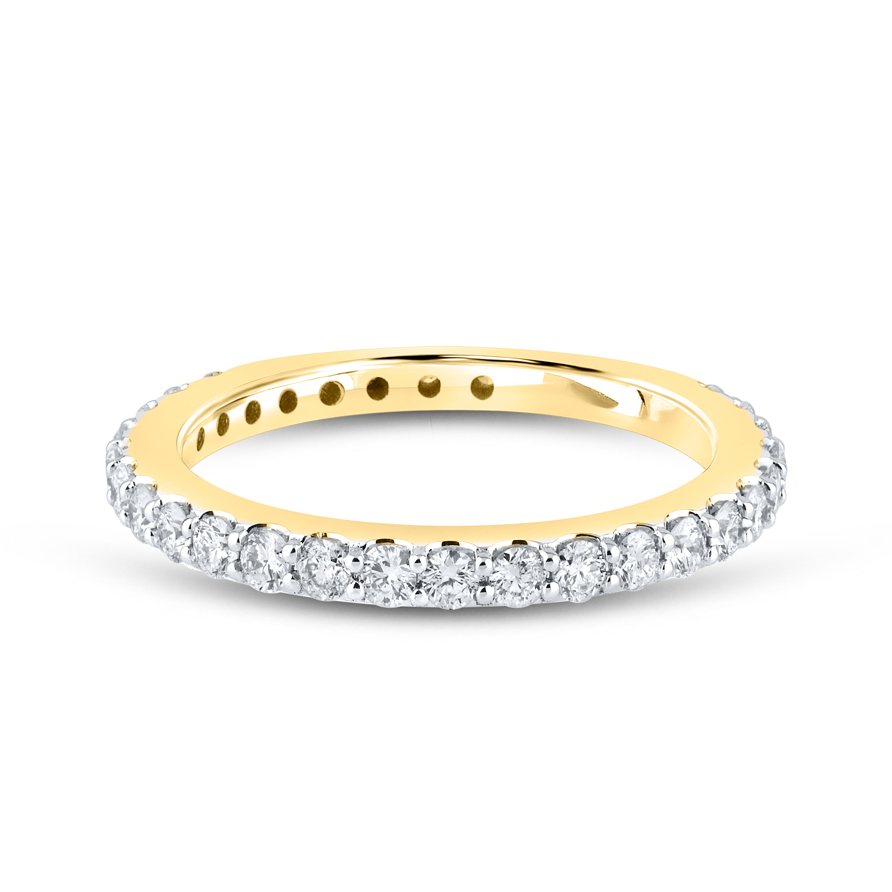 10KT Yellow Gold 0.49 ctw Diamond Band