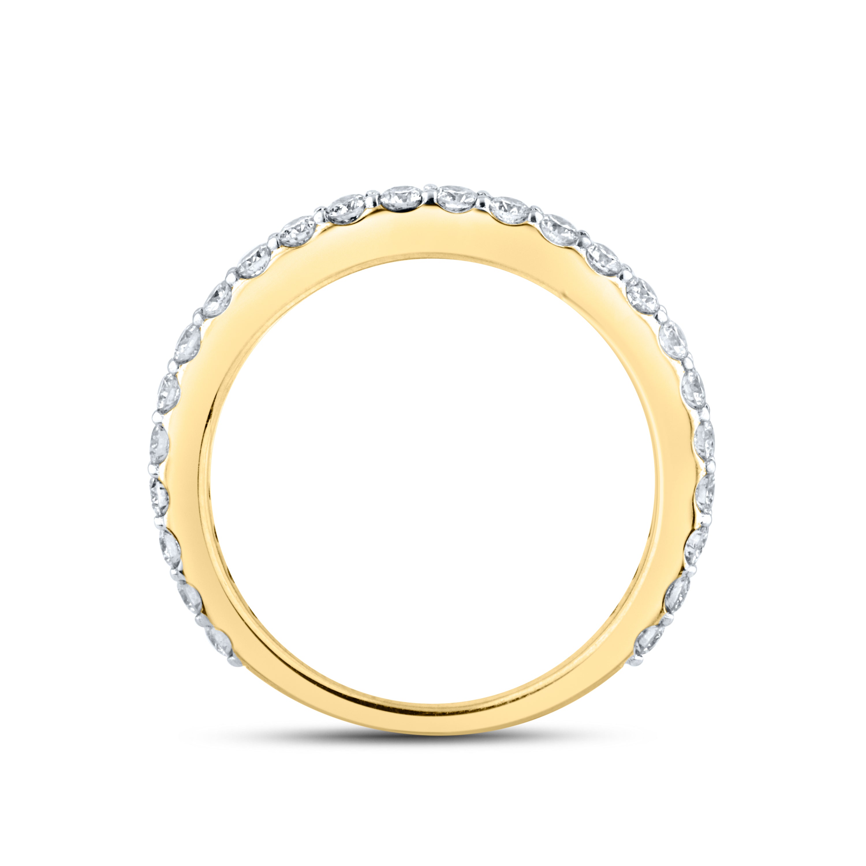10KT Yellow Gold 0.49 ctw Diamond Band
