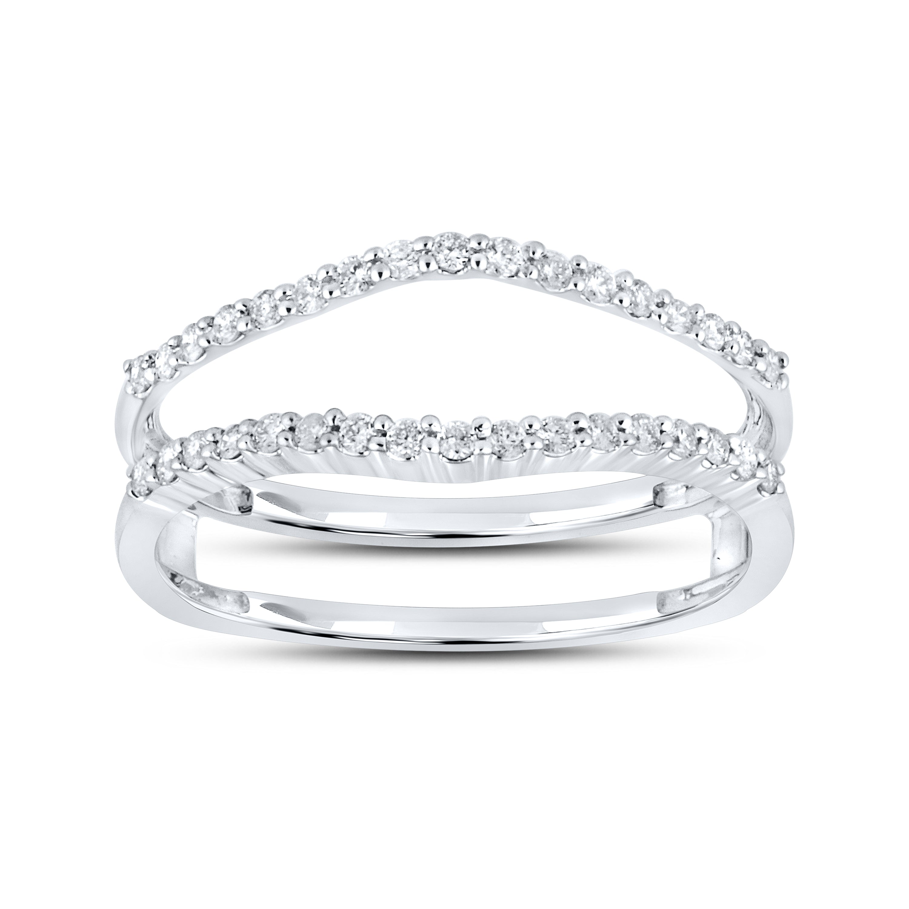 14KT WHITE GOLD ENHANCER 0.25 CTW