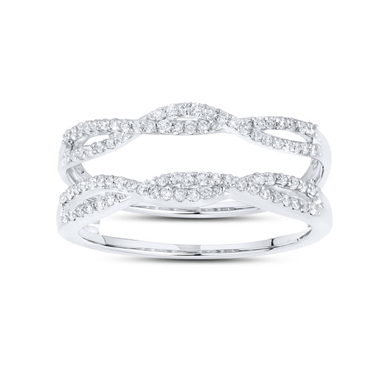 14kt White Gold 0.33 CTW Diamonds Enhancer