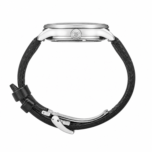 Seiko Presage Japanese Garden HCB008 Men's Black Open Heart Automatic Watch