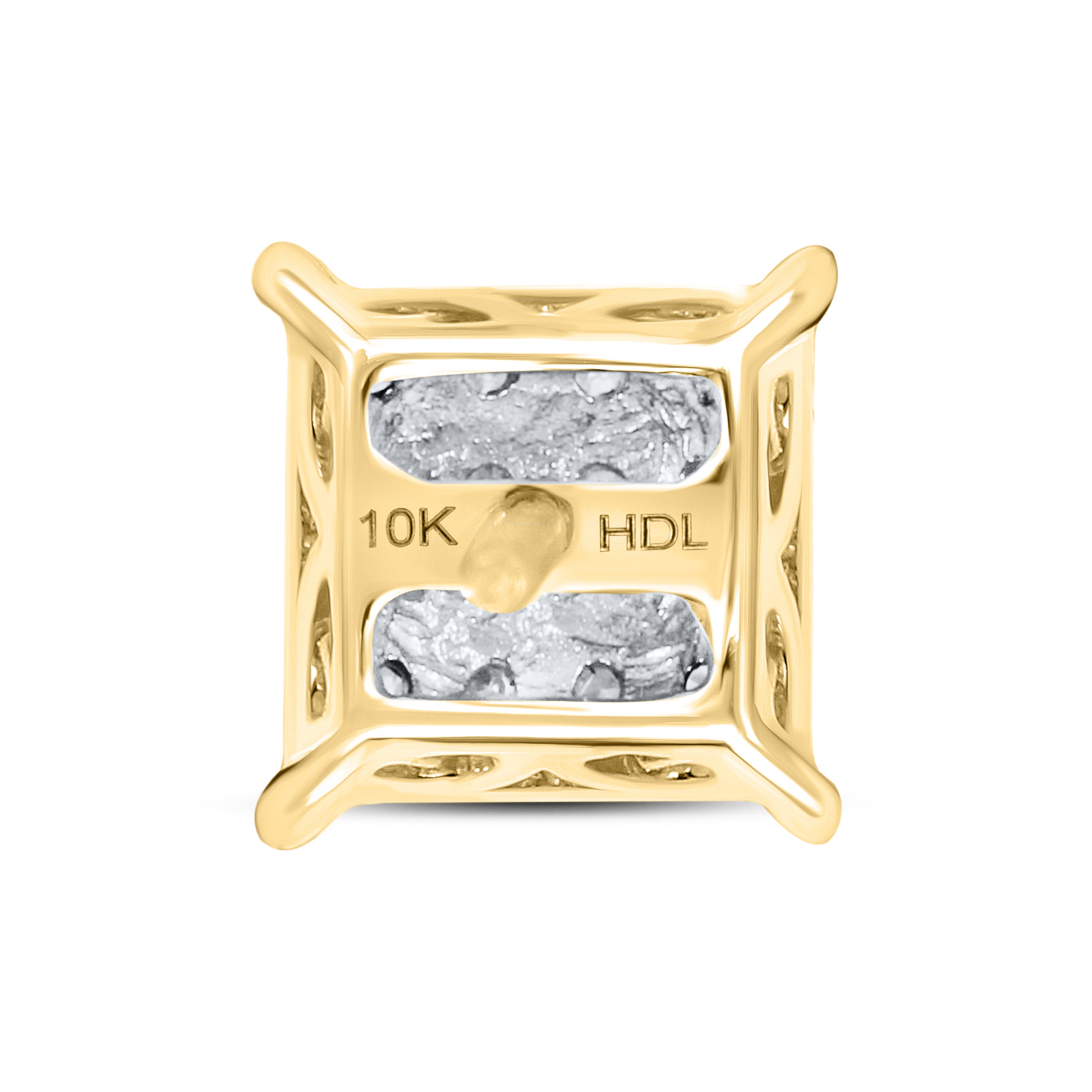 10KT Yellow Gold 0.25 CTW Natural Diamond Earrings