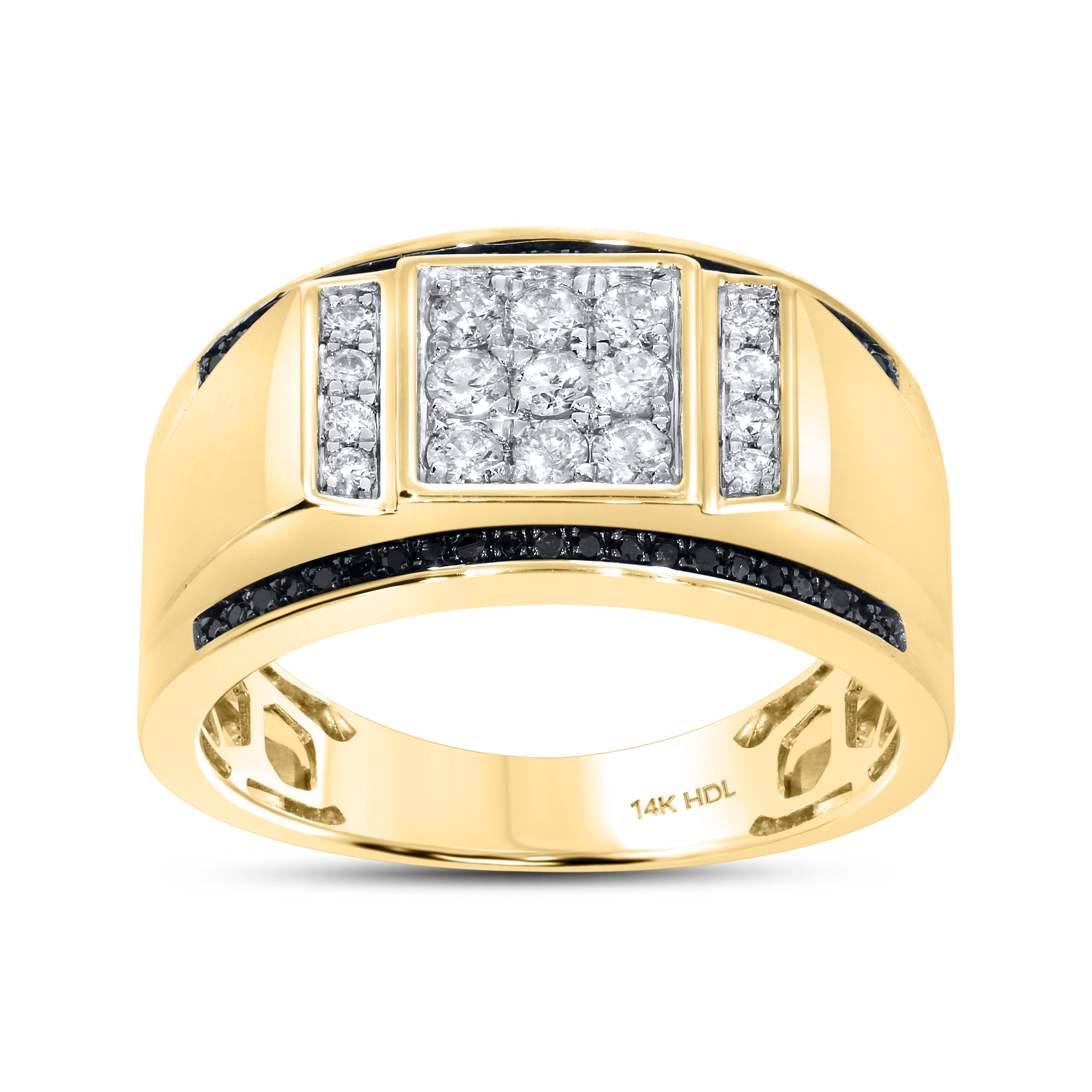 10kt Yellow Gold 0.63 CTW Men’s Diamond Ring