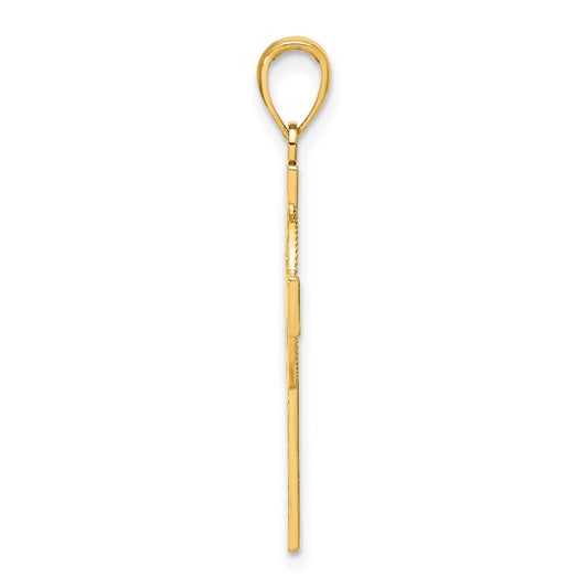 14kt Yellow Gold Celtic Cross Pendant