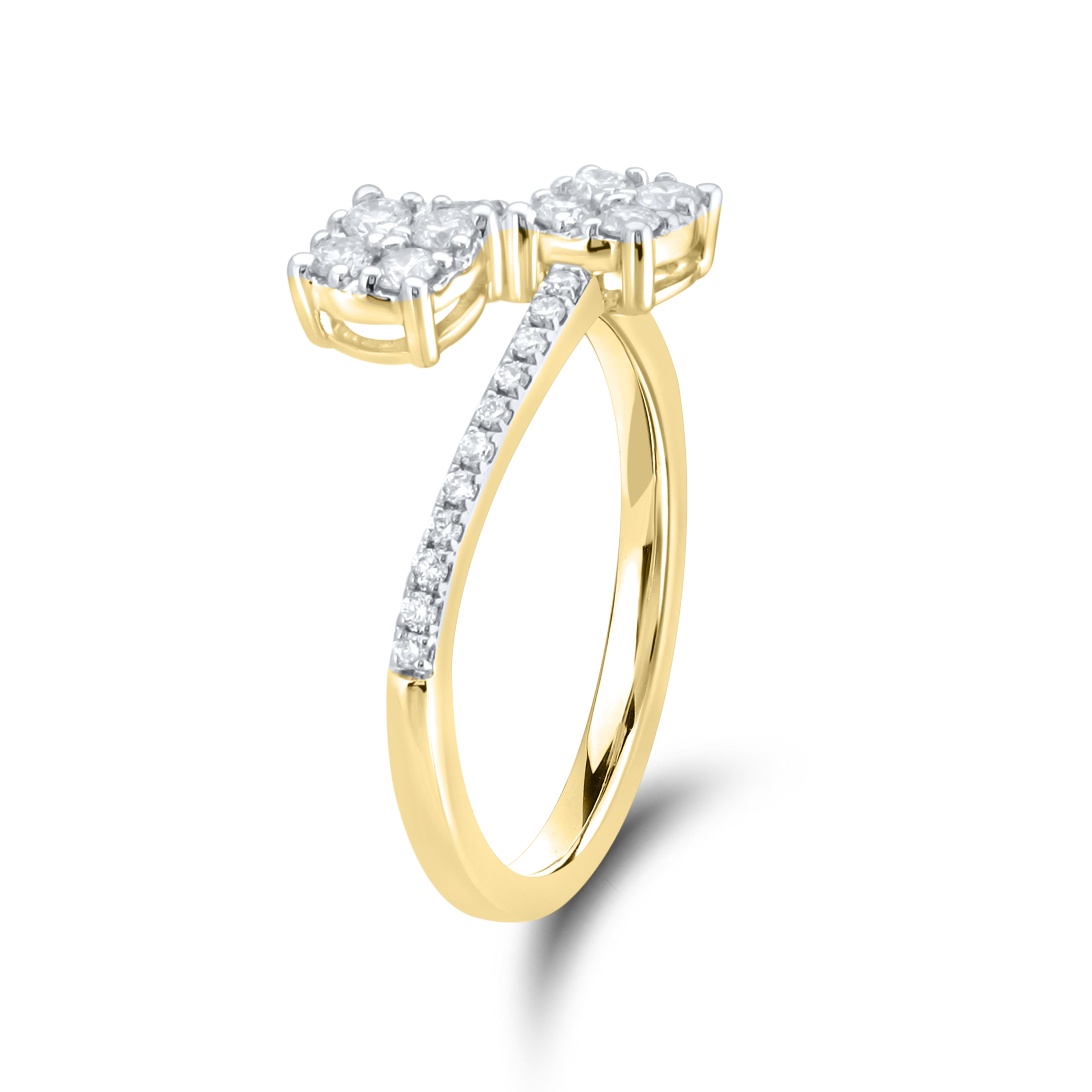 14kt Yellow Gold  0.34 CTW Natural Diamond Ring
