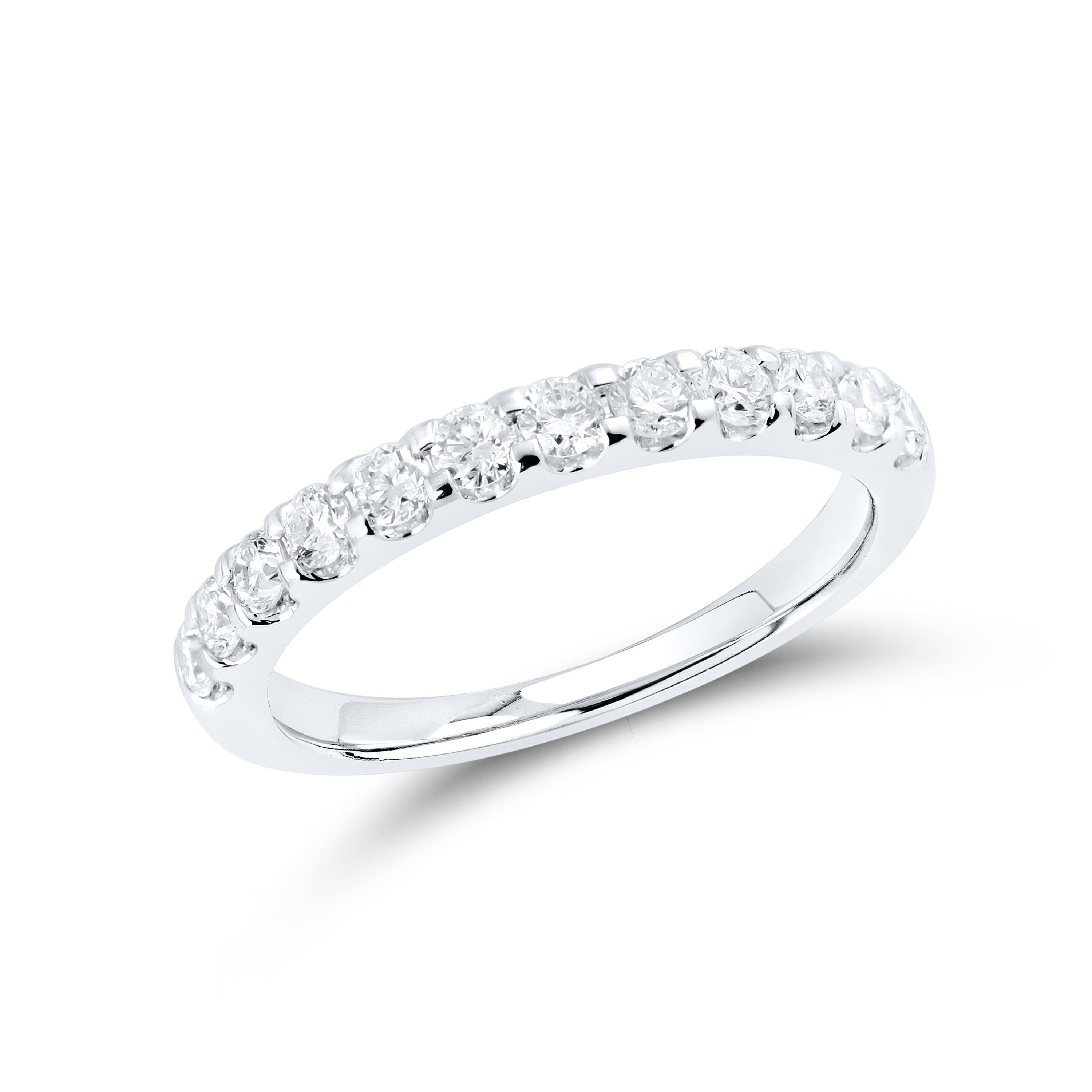 14kt White Gold 0.60ctw Lab Diamond Ladies Band