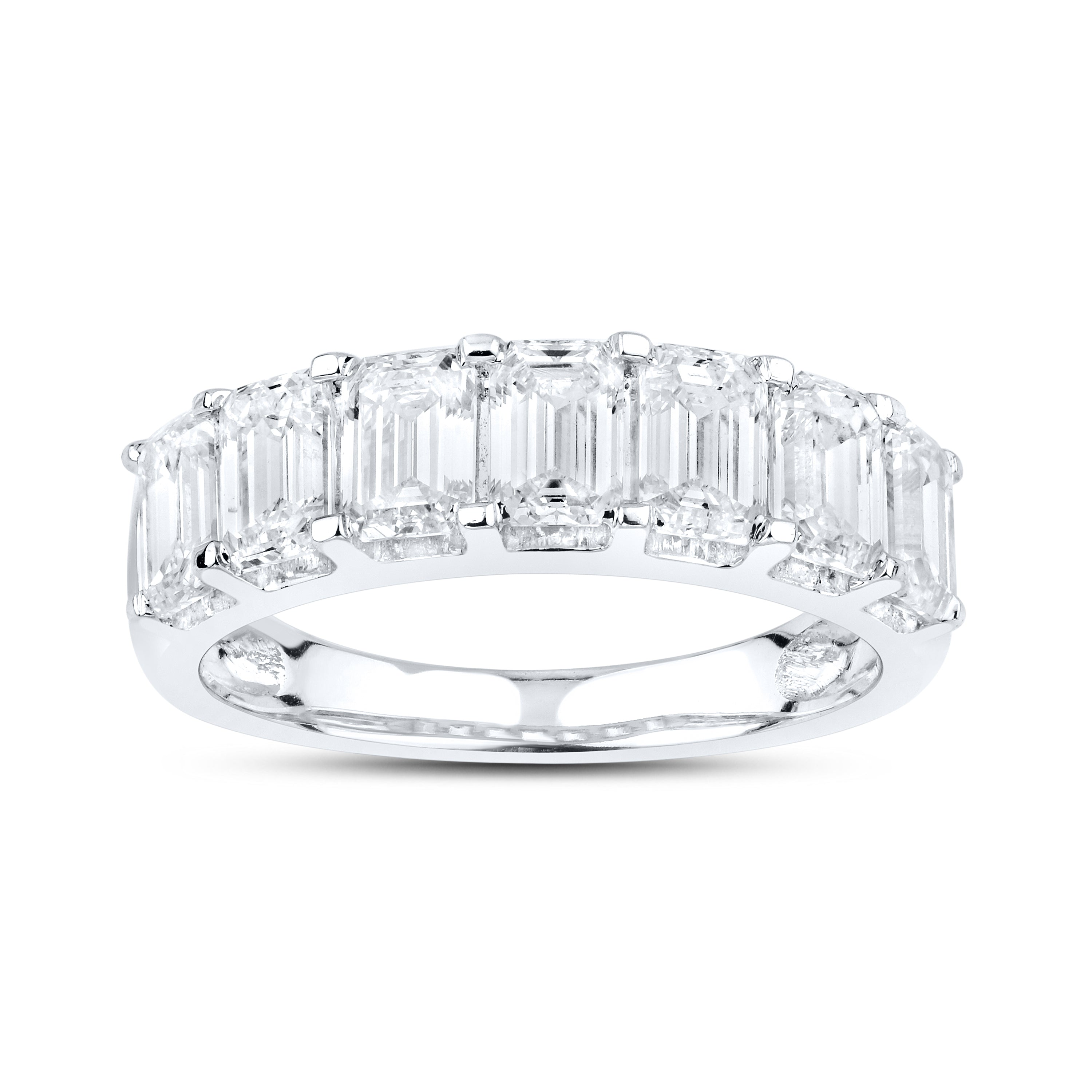 14kt White Gold 2.80 CTW Lab Diamond Ladies Eternity Band