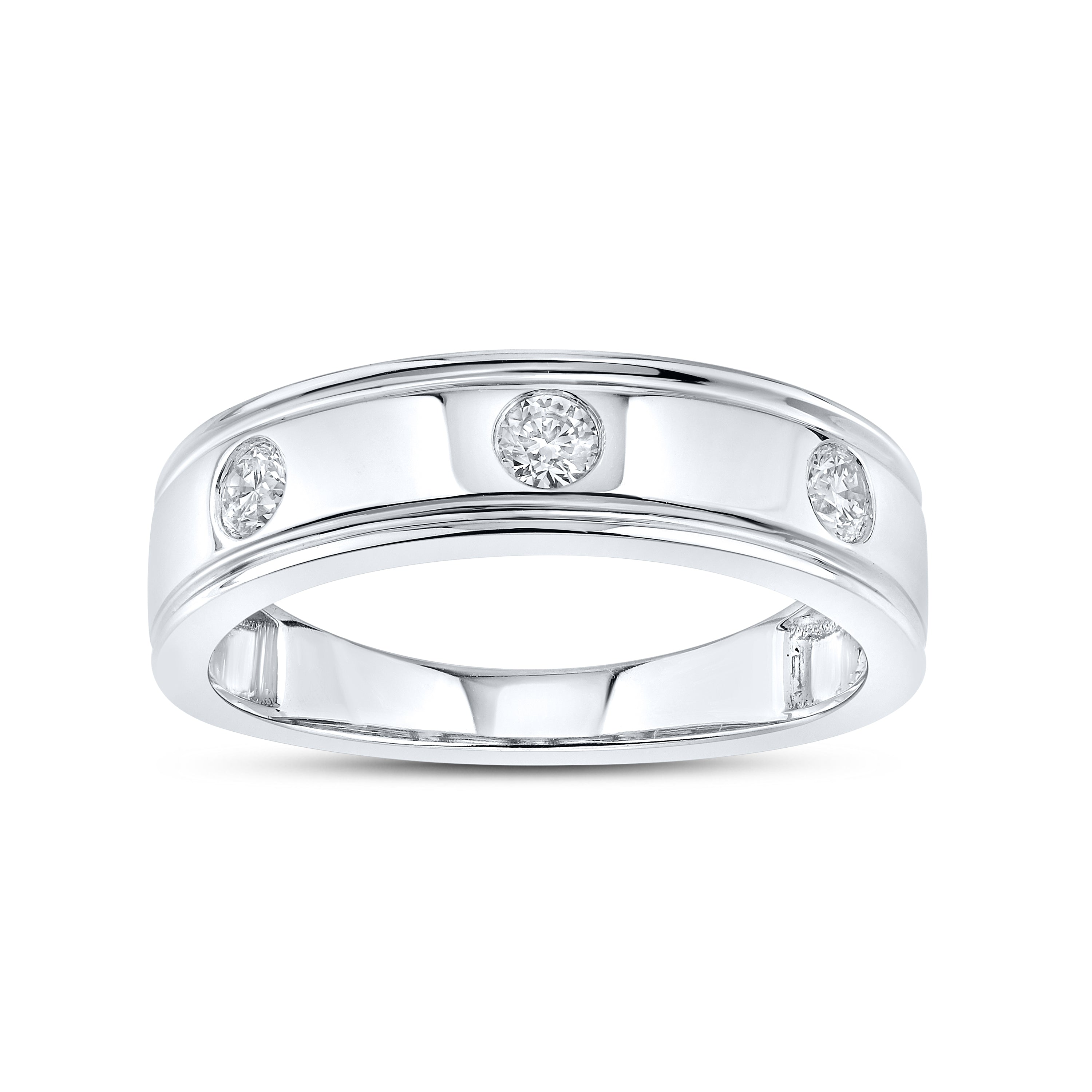 14kt White Gold 0.21 CTW Lab Diamond Ladies Band
