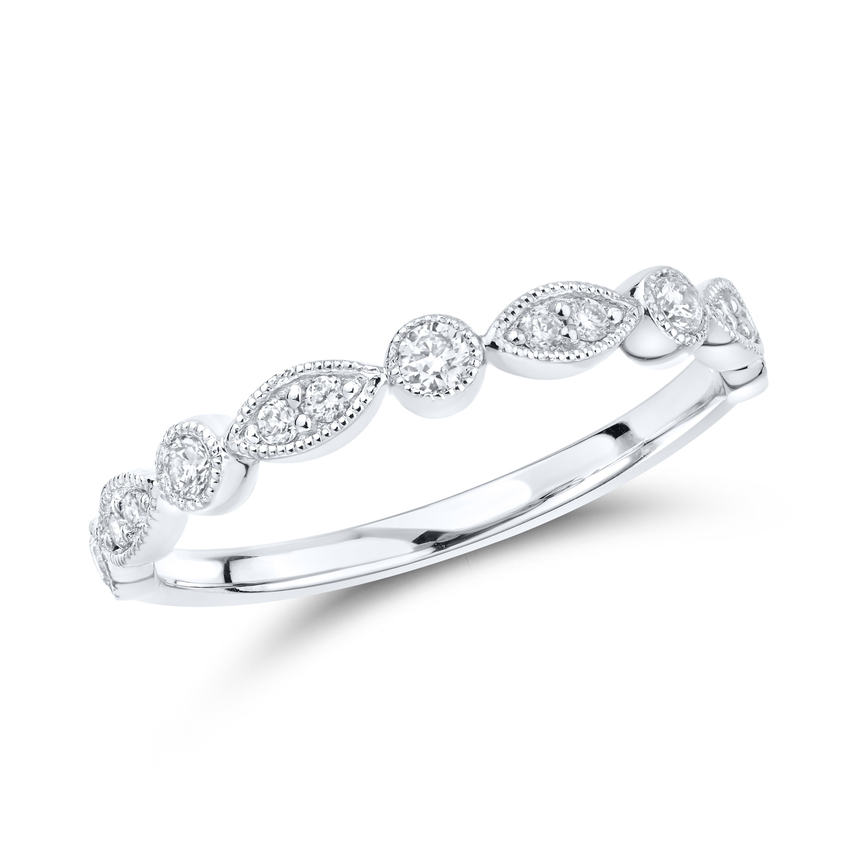 14kt White Gold 0.23 CTW Lab Diamond Ladies Band