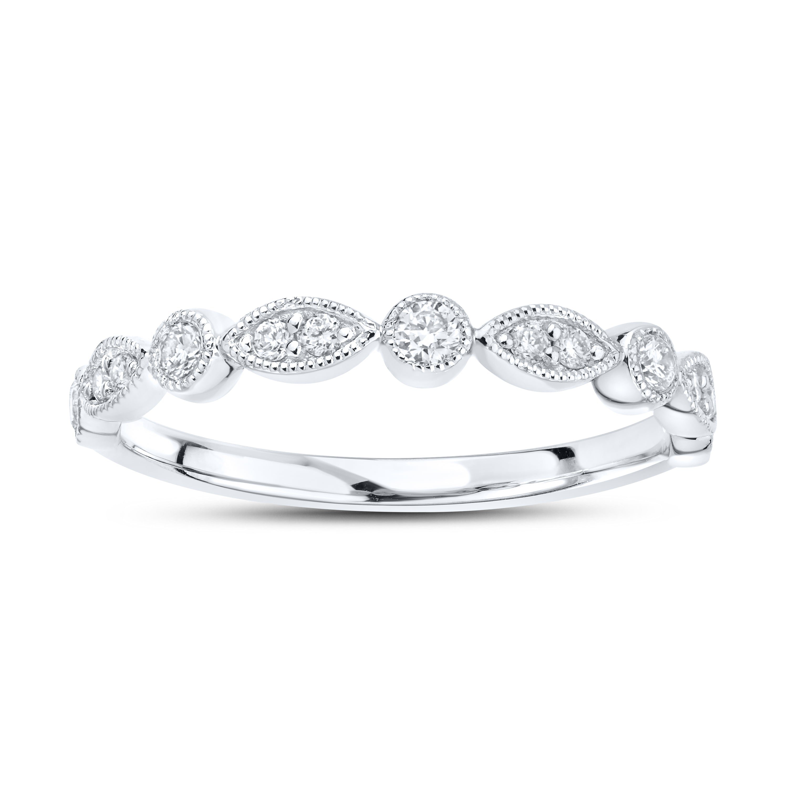 14kt White Gold 0.23 CTW Lab Diamond Ladies Band