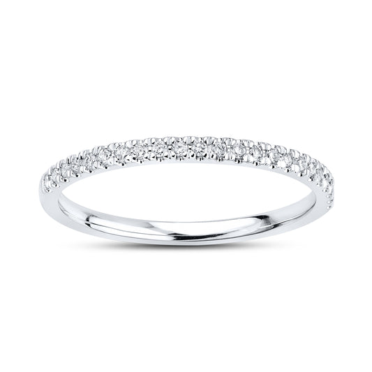 14kt White Gold 0.17 CTW Lab Diamond Ladies Band