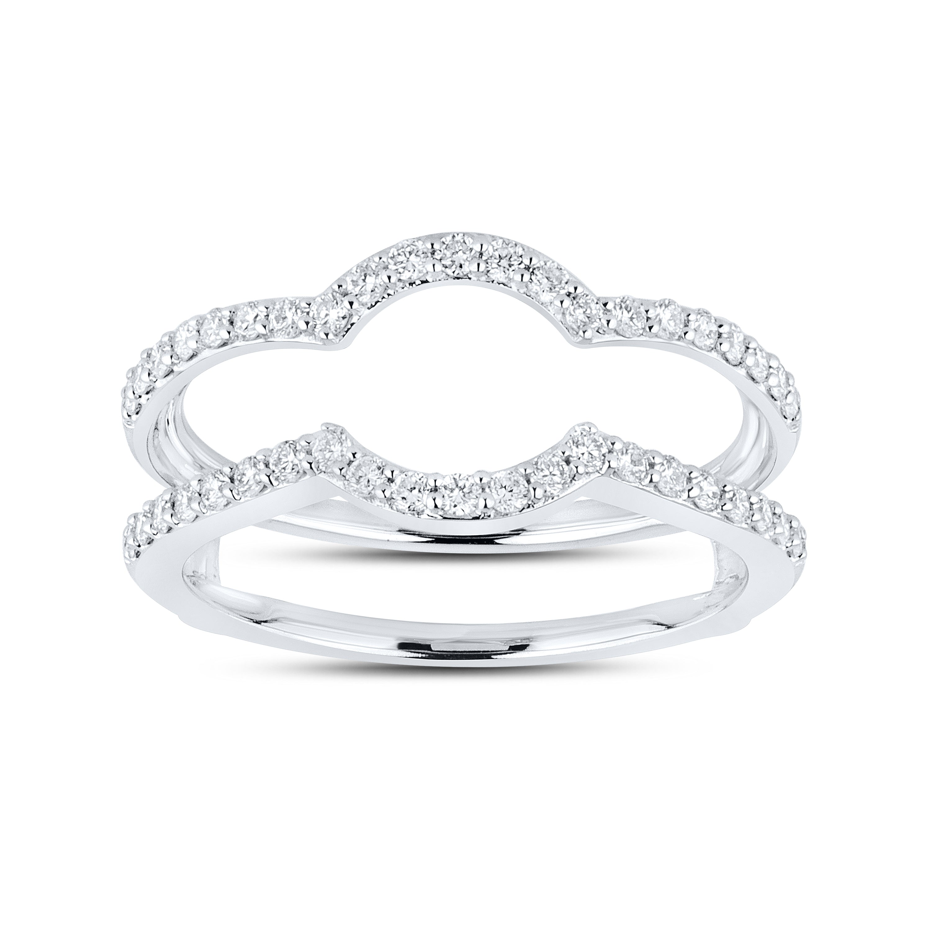 14kt  White Gold 0.40 CTW  Diamonds Enhancer