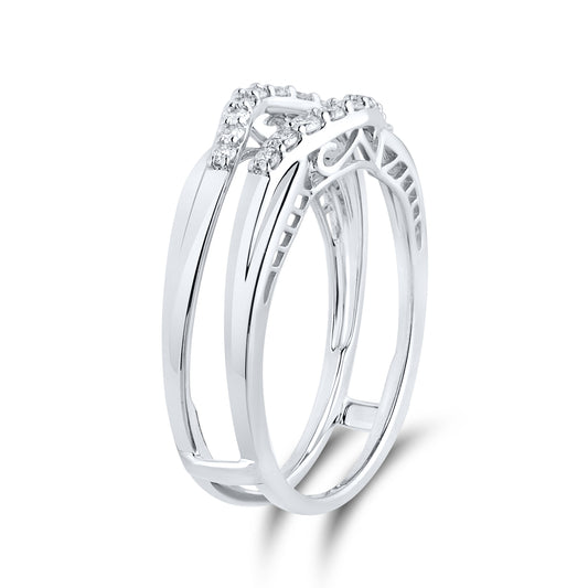14kt White Gold 0.27 CTW Diamonds Enhancer