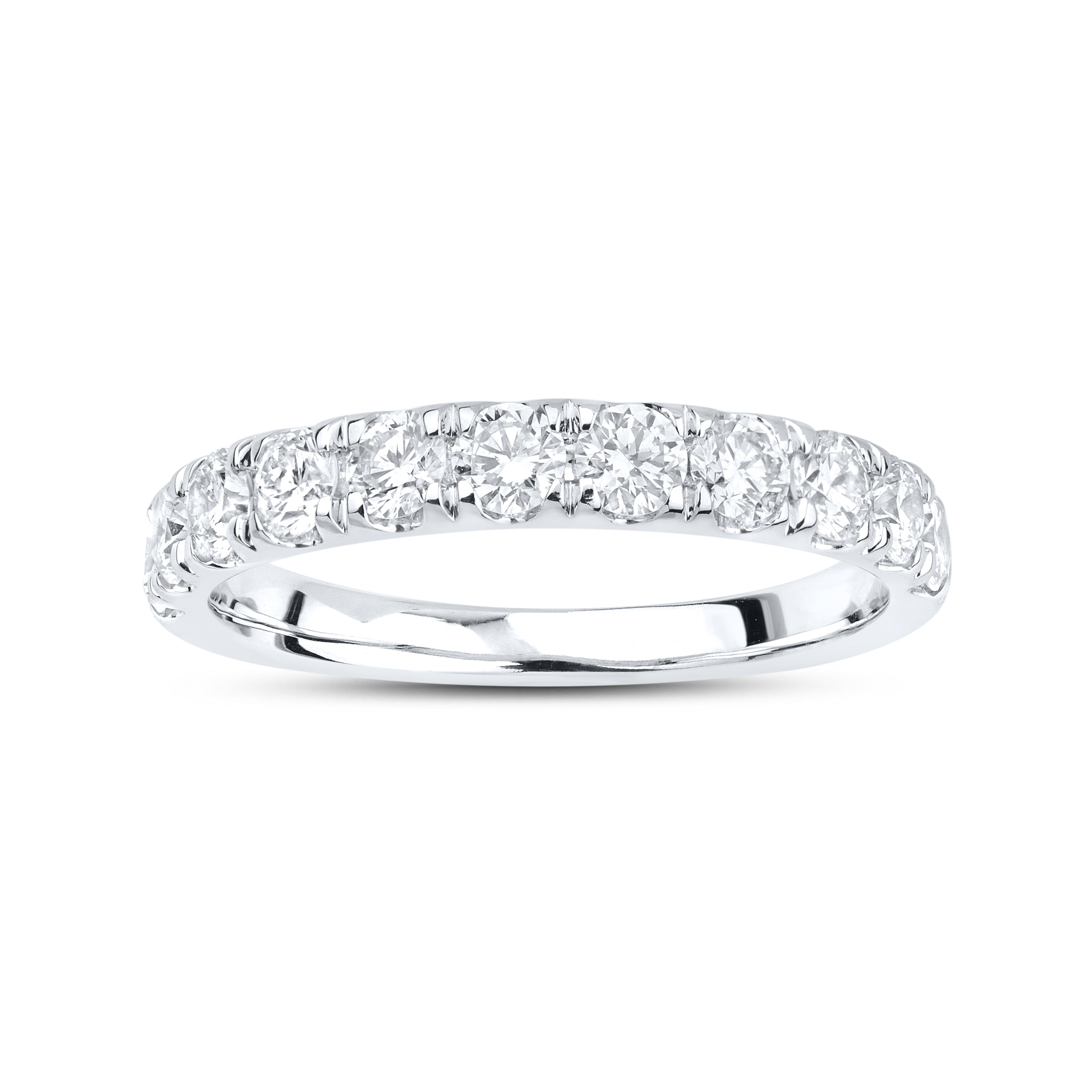 14kt White Gold 0.97 CTW Lab Diamond Ladies Band