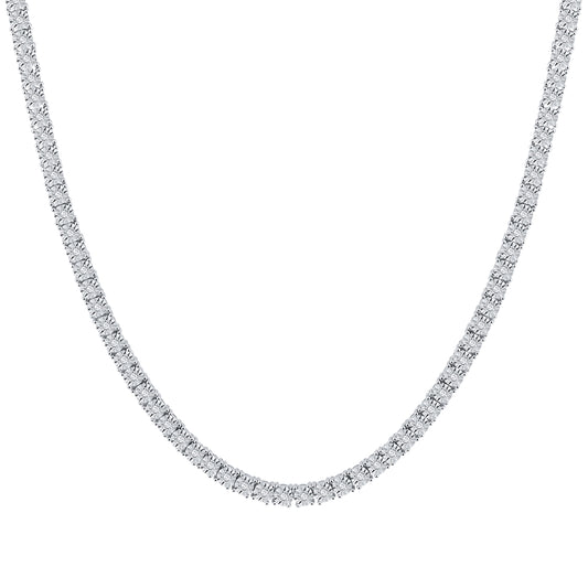 10K WHITE GOLD 0.33 CTW DIAMOND NECKLACE