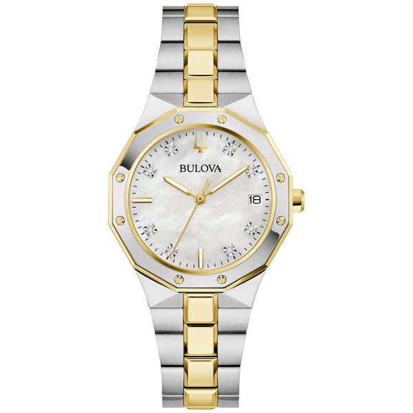 Bulova women’s watch Diamond& sapphire crystal