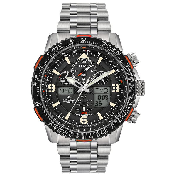 Citizen Promaster Skyhawk A-T Eco-Drive Black Titanium Band Men's Watch