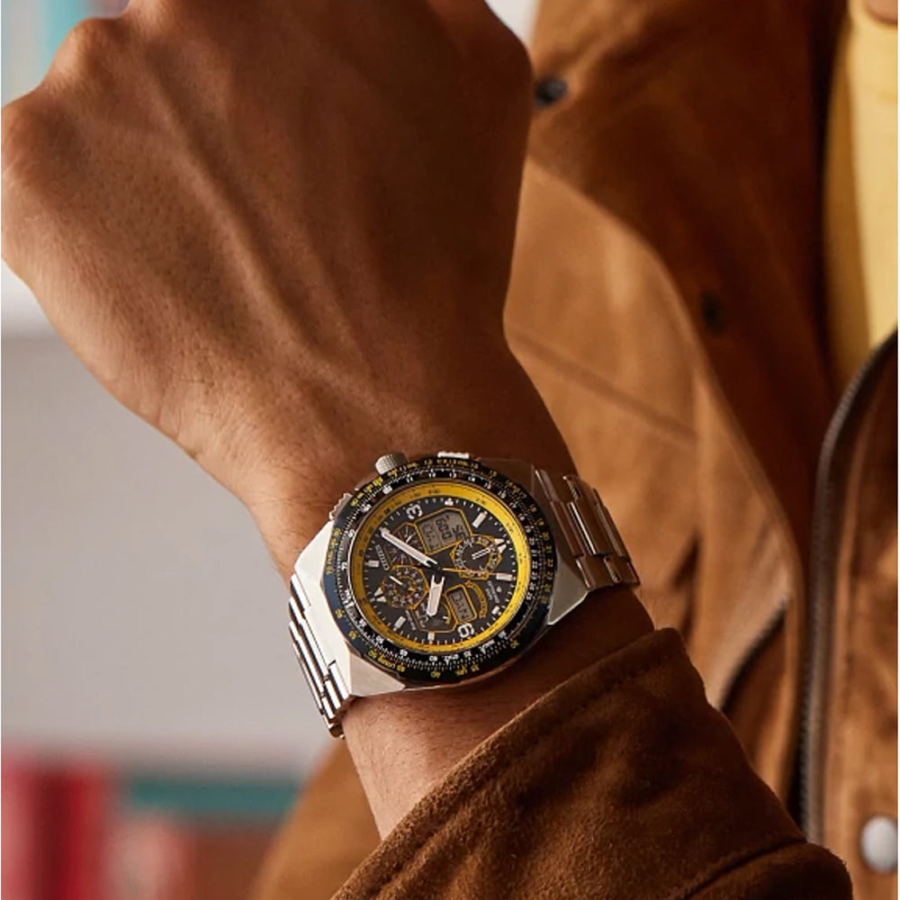 Citizen Eco-Drive Promaster Skyhawk A-T Stainless Steel Bracelet Watch - 46mm - JY8125-54L