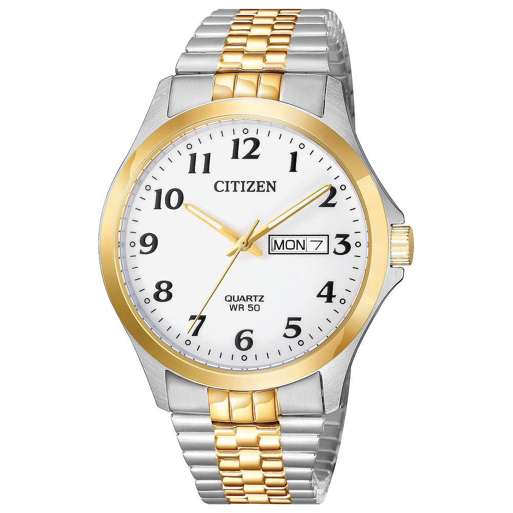 Citizen Men's Two Tone Stainless Steel Expansion Watch - BF5004-93A