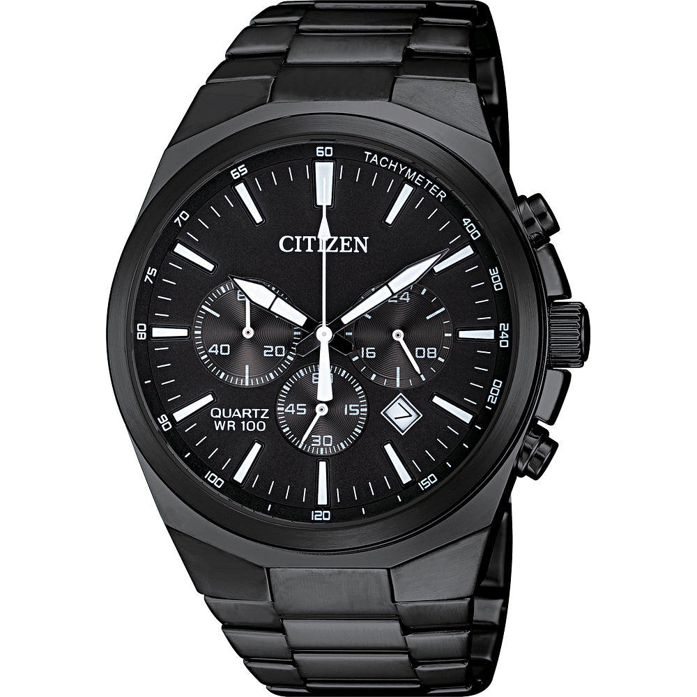 Citizen Men's Stainless Steel Chronograph Watch - AN8175-55E