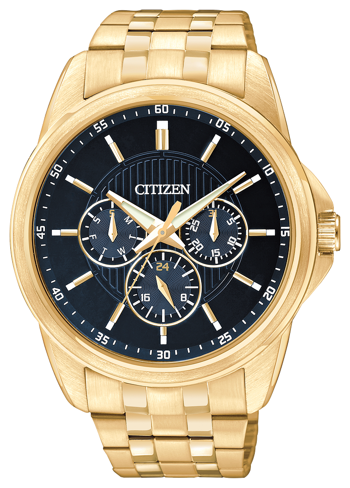 Men's Gold-Tone Stainless Steel Bracelet Watch 42mm AG8342-52L