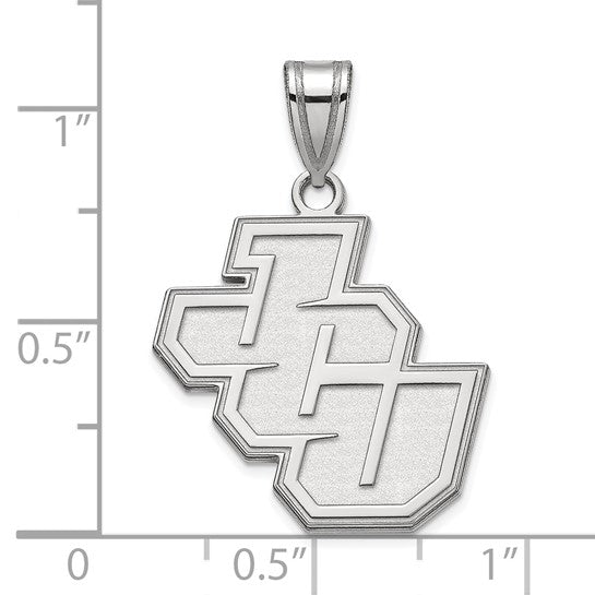14kt White Gold LogoArt John Carroll University Medium Pendant