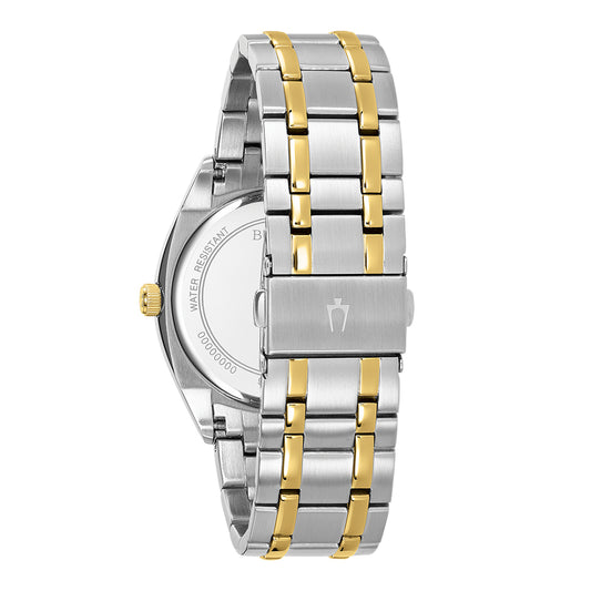 Bulova Men's Classic Two Tone Stainless Steel Watch